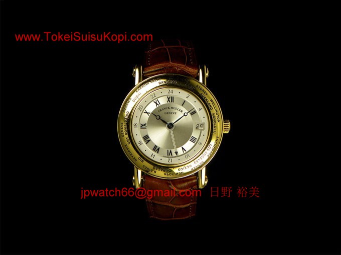 フランク・ミュラー コピー 時計 ワールドタイム ファーストモデル 2800HM38 3N White