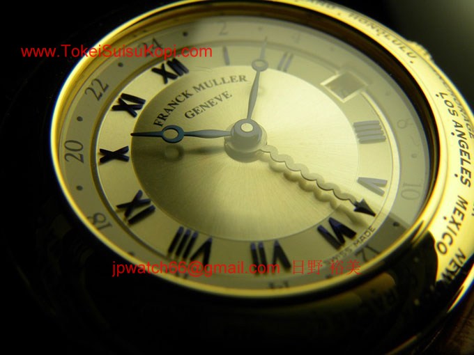 フランク・ミュラー コピー 時計 ワールドタイム ファーストモデル 2800HM38 3N White