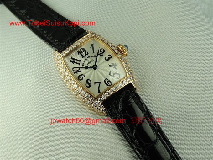 フランク・ミュラー コピー 時計 トノウカーベックス レディース 