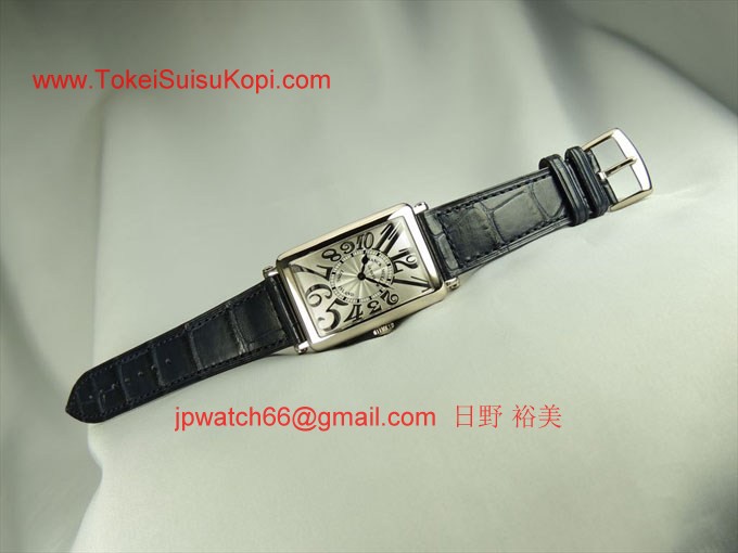 フランク・ミュラー コピー 時計 ロングアイランド レリーフ952QZRELIEF OG White