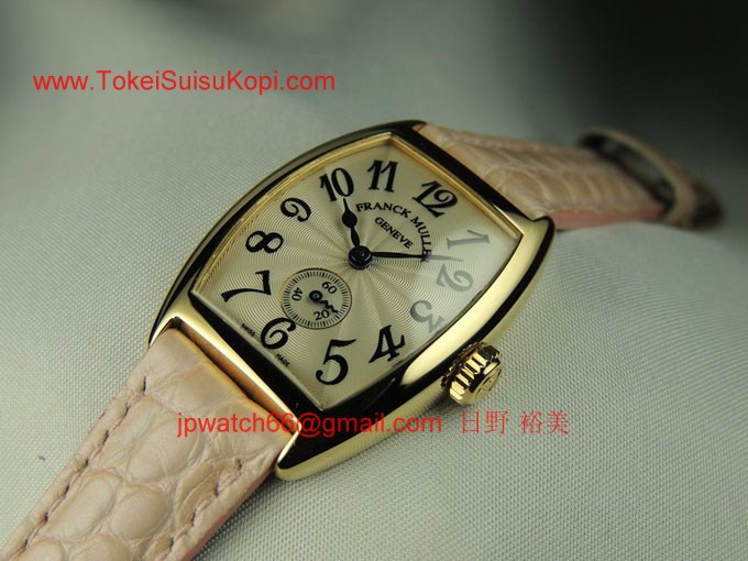 フランク・ミュラー コピー 時計 トノウカーベックス レディース 1750S6 3N White