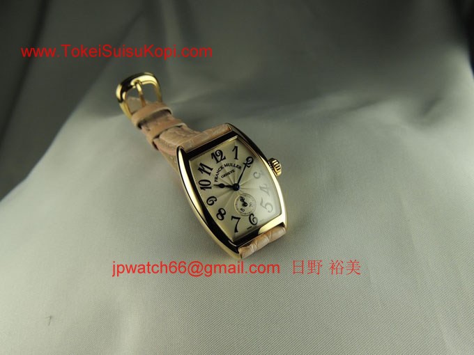 フランク・ミュラー コピー 時計 トノウカーベックス レディース 1750S6 3N White