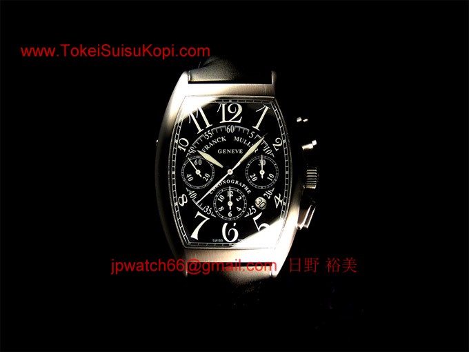 フランク・ミュラー コピー 時計 3カウンタークロノグラフ　ノアール8880CCATNR AC Black_FRANCK MULLER時計