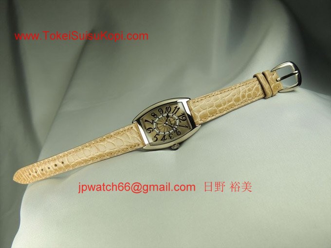 フランク・ミュラー コピー 時計 レディース カーベックス レリーフ 