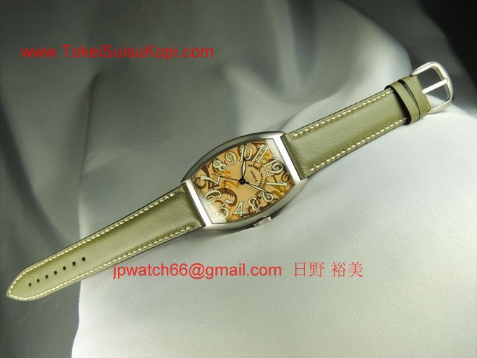 フランク・ミュラー コピー 時計 カサブランカ カモフラージュ ベージュ 5850CBRCAMOU AC Beige