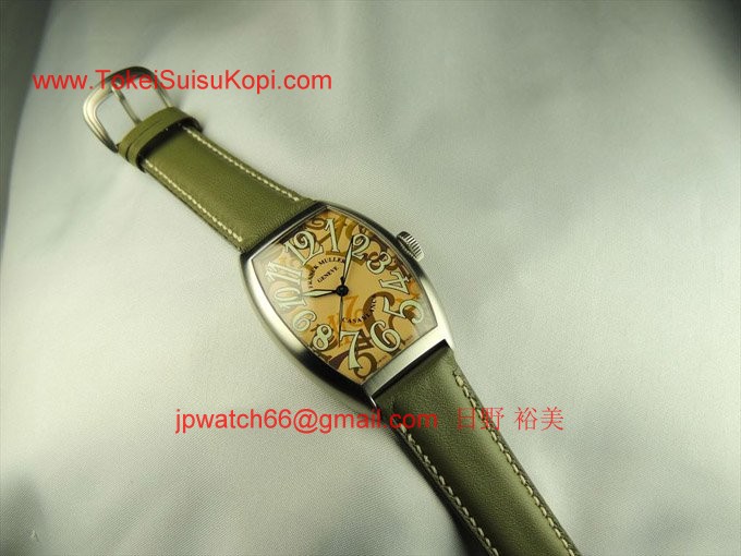 フランク・ミュラー コピー 時計 カサブランカ カモフラージュ ベージュ 5850CBRCAMOU AC Beige