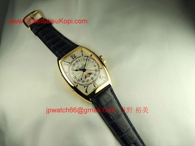 フランク・ミュラー コピー 時計 マスターカレンダー ムーンフェイズ 6850MCL 3N White