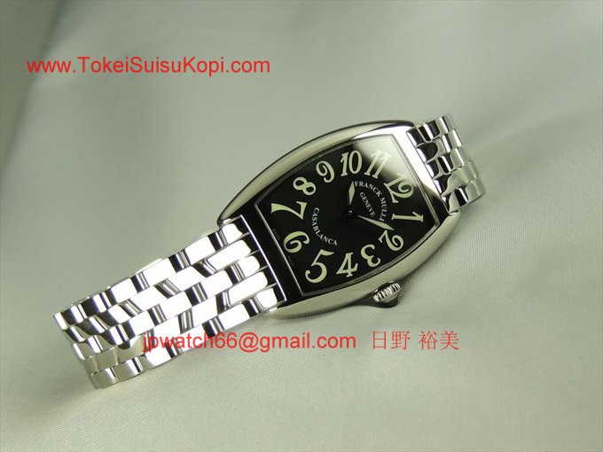 フランク・ミュラー コピー 時計 カサブランカ ブラック　レディー1750QZCASA OAC Black