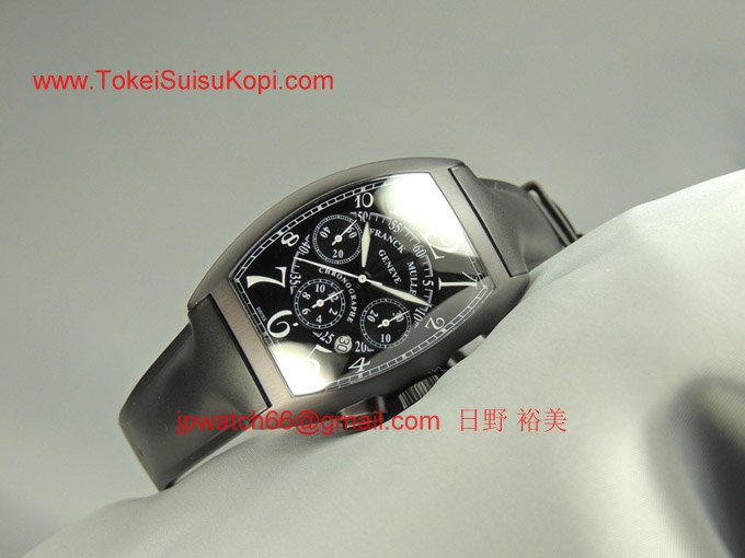 フランク・ミュラー コピー 時計 3カウンタークロノグラフ　ノアール 8880CCATNR AC Black