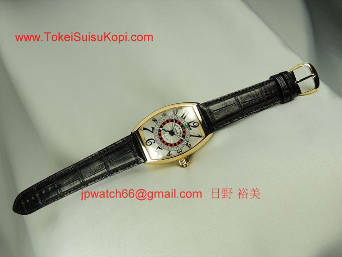 フランク・ミュラー コピー 時計 トノウカーベックス ヴェガス 5850VEGAS 3N White