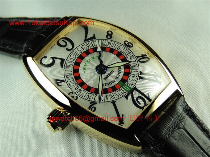 フランク・ミュラー コピー 時計 トノウカーベックス ヴェガス 5850VEGAS 3N White