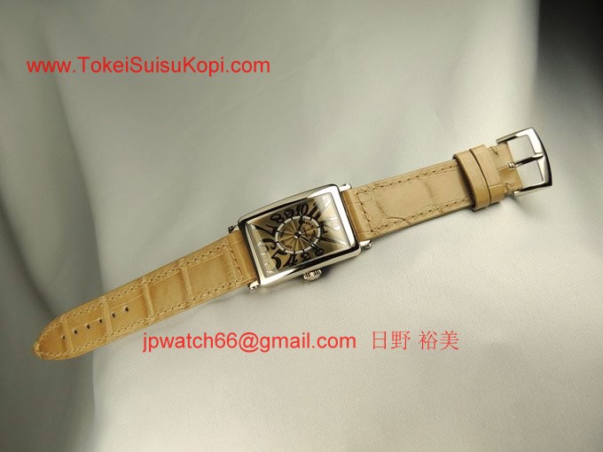 フランク・ミュラー コピー 時計 ミルクティーベージュ　レディース 902QZJRELIEF OG Beige