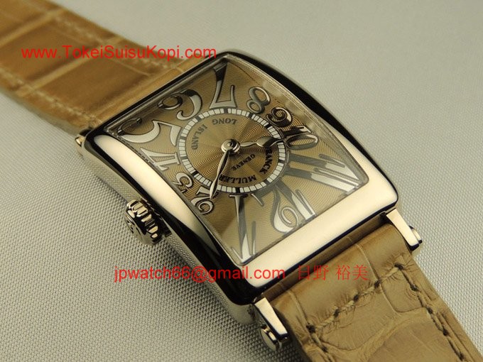 フランク・ミュラー コピー 時計 ミルクティーベージュ　レディース 902QZJRELIEF OG Beige
