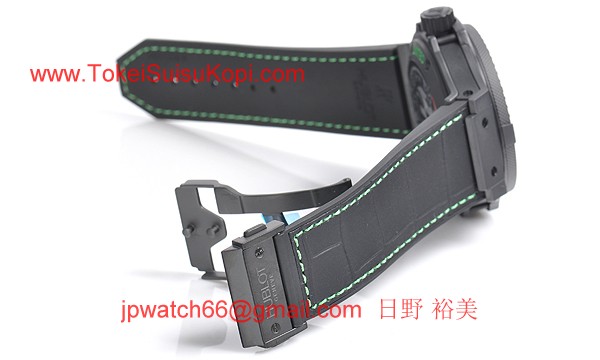 (HUBLOT)ウブロ ブランドコピー ビッグバン キング オールブラック グリーン 322.CI.1190.GR.ABG11