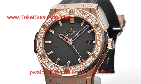 (HUBLOT)ウブロ ブランドコピー クラシック フュージョン ゴールド ダイヤモンド 511.PX.1180.RX.1104