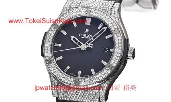 (HUBLOT)ウブロ スーパーコピー クラシック フュージョン ジルコニウム パヴェ 511.ZX.1170.RX.1704