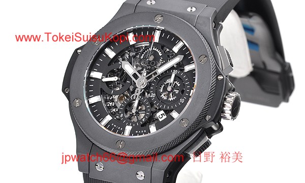 (HUBLOT)ウブロ コピー時計 ビッグバン アエロバン ブラックマジック ブラックセラミック 311.CI.1170.RX