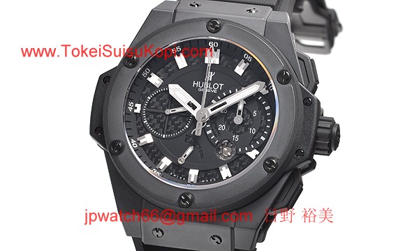 (HUBLOT)ウブロ コピー時計 キングパワーフドロワイヤント ブラックマジック 709.CI.1770.RX