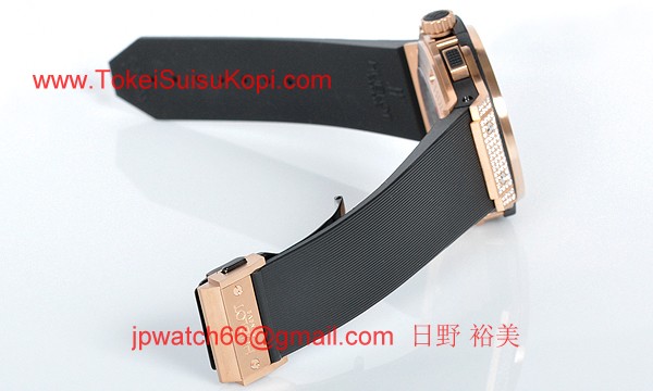 (HUBLOT)ウブロ コピー時計 ビッグバン エボリューション ゴールドダイヤモンド 301.PX.1180.RX.17