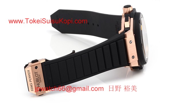 (HUBLOT)ウブロ コピー時計 キングパワー ウニコ ＧＭＴ キングゴールドセラミック 771.OM.1170.RX