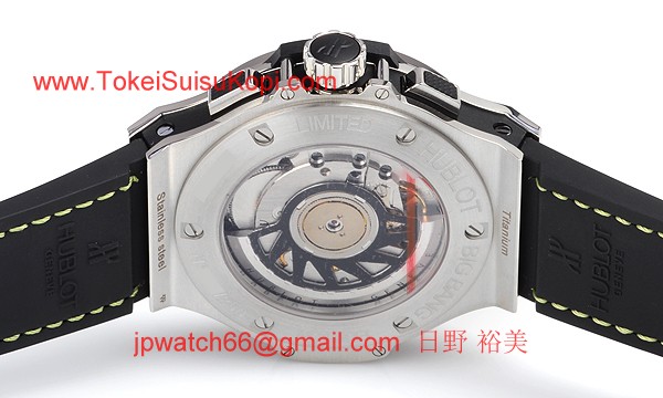(HUBLOT)ウブロ コピー時計 ビッグバン ボアスチールグリーン 341.SX.7817.PR.1978