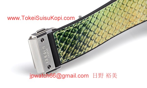 (HUBLOT)ウブロ コピー時計 ビッグバン ボアスチールグリーン 341.SX.7817.PR.1978