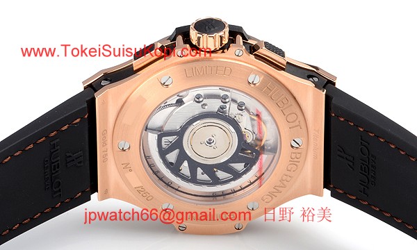 (HUBLOT)ウブロ コピー時計 ビッグバン ボアゴールドブラウン 341.PX.7918.PR.1979