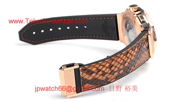 (HUBLOT)ウブロ コピー時計 ビッグバン ボアゴールドブラウン 341.PX.7918.PR.1979