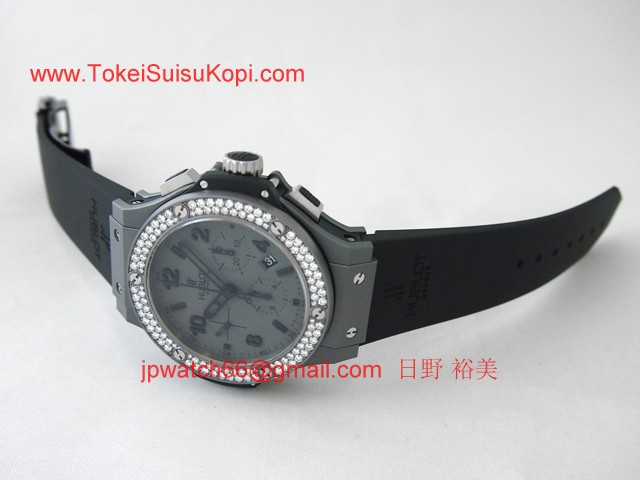 ウブロ 時計 コピー ビッグ・バン タンタルマット ベゼルダイヤ グレー 301.AI.460.RX.114