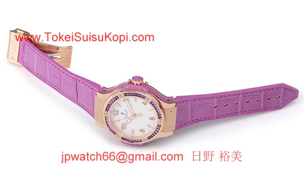 ウブロ 時計 コピー ビッグバン ゴールド トゥッティフルッティ パープル?361.PV.2010.LR.1905