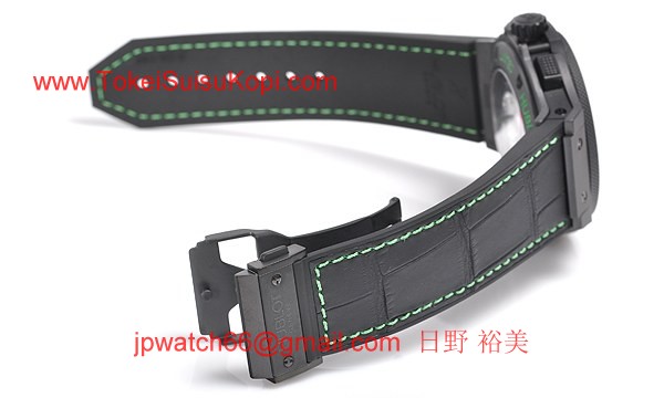 ウブロ 時計 コピー ビッグバン オールブラック グリーン301.CI.1190. GR.ABG11