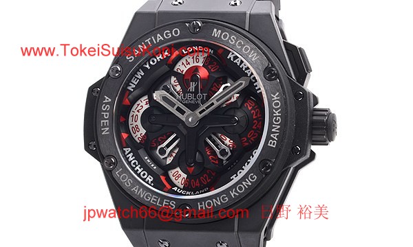 ウブロ 時計 コピー キングパワー ウニコ ＧＭＴ セラミック 771.CI.1170.RX