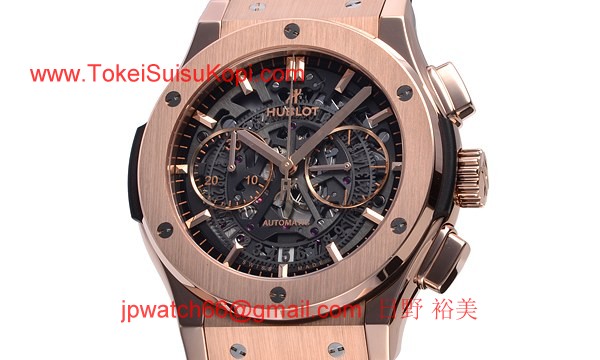 ウブロ 時計 コピー クラシックフュージョン アエロクロノグラフ キングゴールド 525.OX.0180.LR