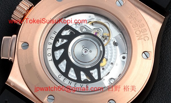 ウブロ 時計 コピー クラシックフュージョン アエロクロノグラフ キングゴールド 525.OX.0180.LR