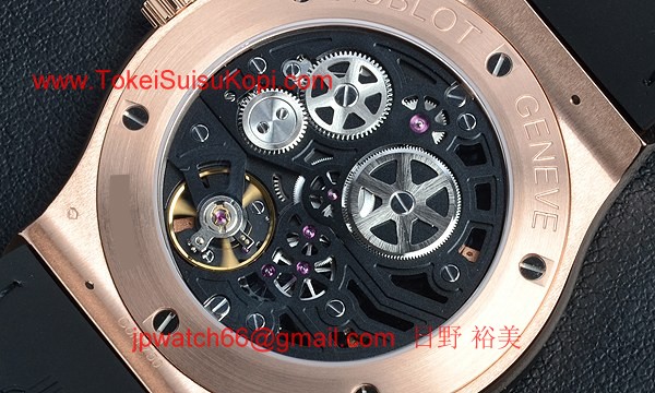 ウブロ 時計 コピー クラシックフュージョン クラシコ ウルトラシン スケルトン キングゴールド 515.OX.0180.LR