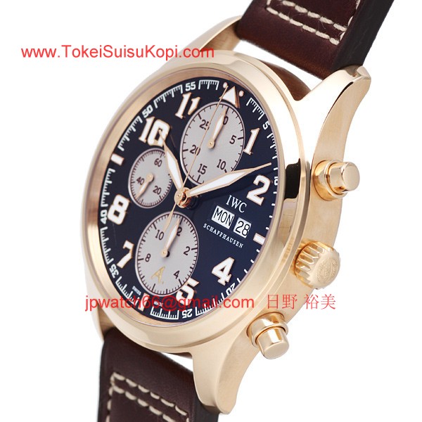 IWC スーパーコピー パイロットウォッチ クロノグラフ アントワーヌド サン-テグジュベリIW371711