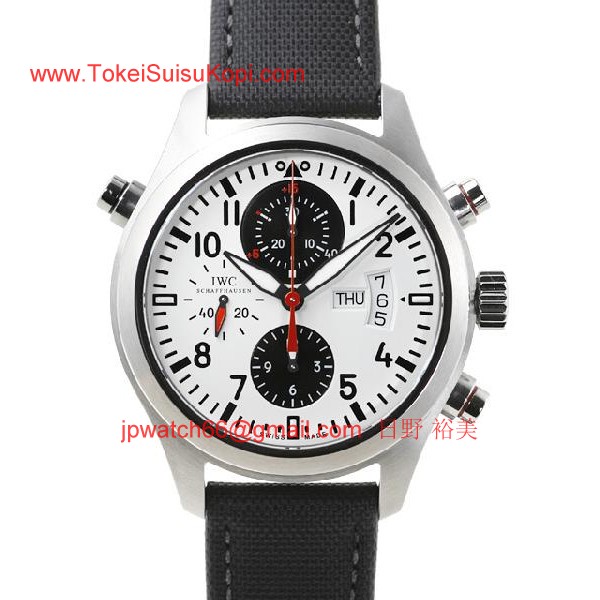IWC スーパーコピー パイロットウォッチ ダブルクロノ 2008DFB限定IW371803