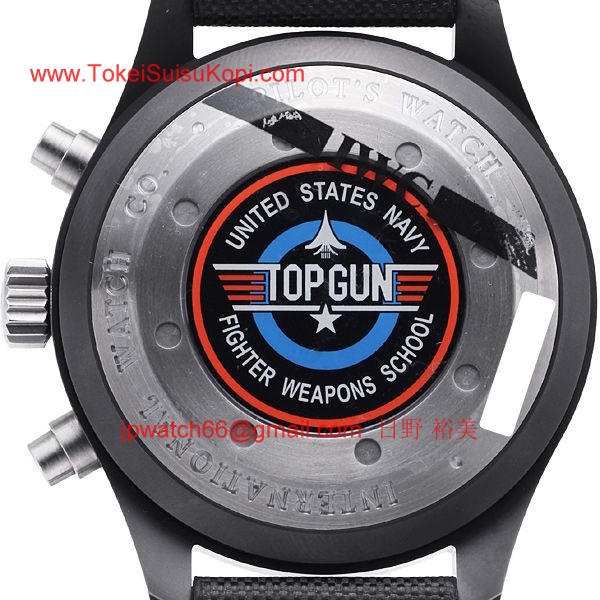 IWC スーパーコピー パイロットウォッチ クロノグラフ トップガンIW378901