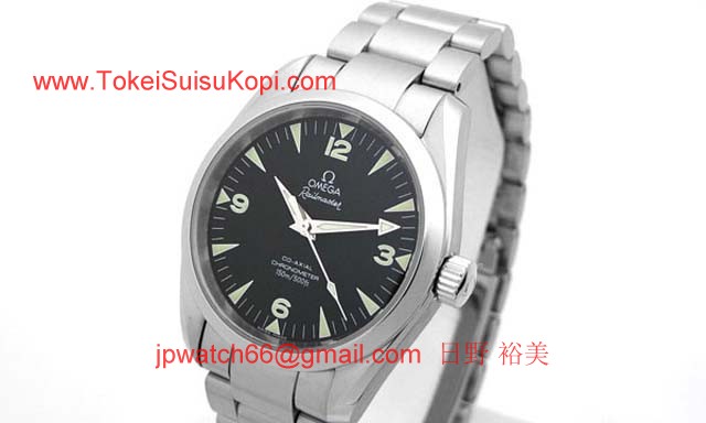 (OMEGA)オメガ スーパーコピー時計 シーマスターコーアクシャルアクアテラレイルマスター（Ｍ） 2504-52
