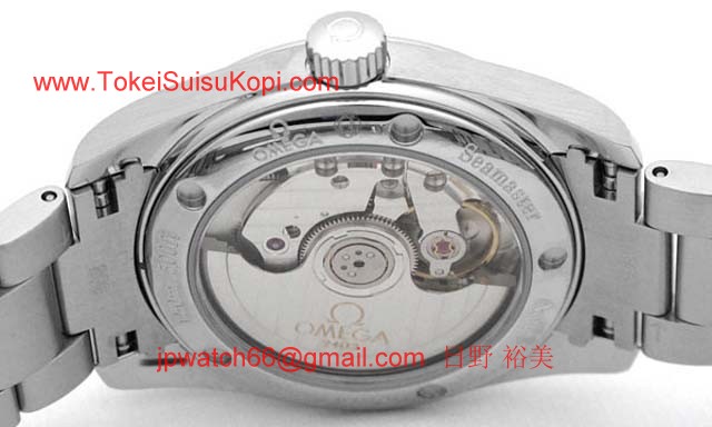 (OMEGA)オメガ スーパーコピー時計 シーマスターコーアクシャルアクアテラレイルマスター（Ｍ） 2504-52