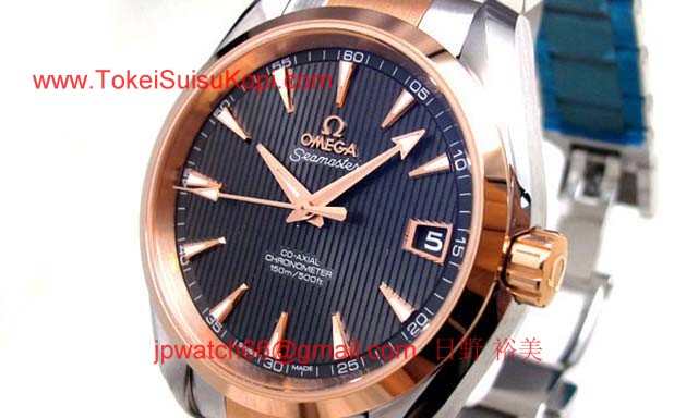 (OMEGA)オメガ スーパーコピー時計 シーマスターコーアクシャルアクアテラクロノメーター（Ｍ） 231.20.39.21.06.001