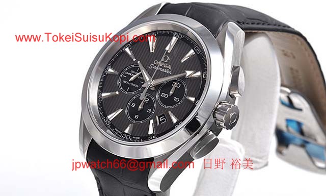 (OMEGA)オメガ スーパーコピー時計 シーマスタークロノコーアクシャルアクアテラクロノメーター 231.13.44.50.06.001