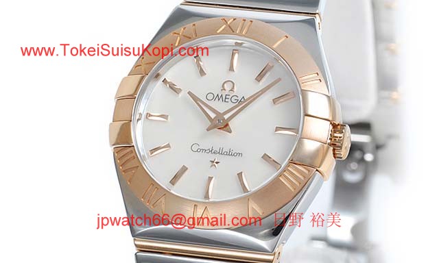 OMEGA オメガ 時計コピーブランドコンステレーション ポリッシュクォーツ 123.20.27.60.05.003