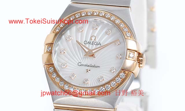 OMEGA オメガ 時計コピー新作コンステレーション ブラッシュクォーツ 123.25.27.60.55.002