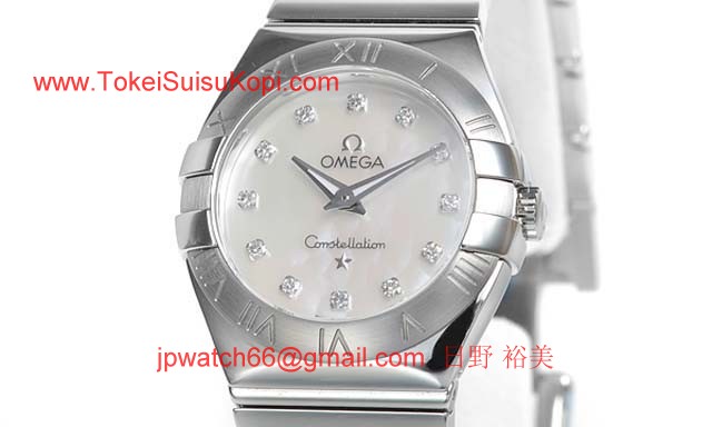 OMEGA オメガ 時計コピー新作コンステレーション ポリッシュクォーツ 123.10.27.60.55.002