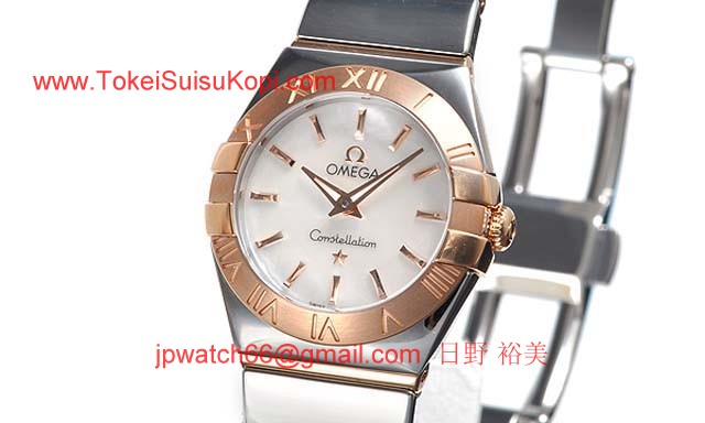 OMEGA オメガ 時計コピー新作コンステレーション ポリッシュクォーツ 123.20.24.60.05.003