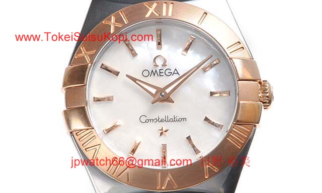 OMEGA オメガ 時計コピー新作コンステレーション ポリッシュクォーツ 123.20.24.60.05.003
