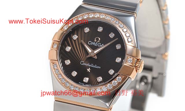 OMEGA オメガ 時計コピー新作コンステレーション ポリッシュクォーツ 123.25.27.60.63.002