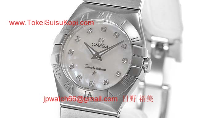 OMEGA オメガ 時計コピー新作コンステレーション ブラッシュクォーツ 123.10.27.60.55.001