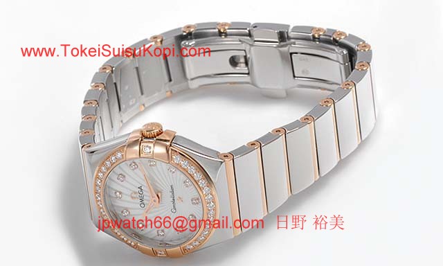 OMEGA オメガ 時計コピー新作コンステレーション ポリッシュクォーツ 123.25.27.60.55.006